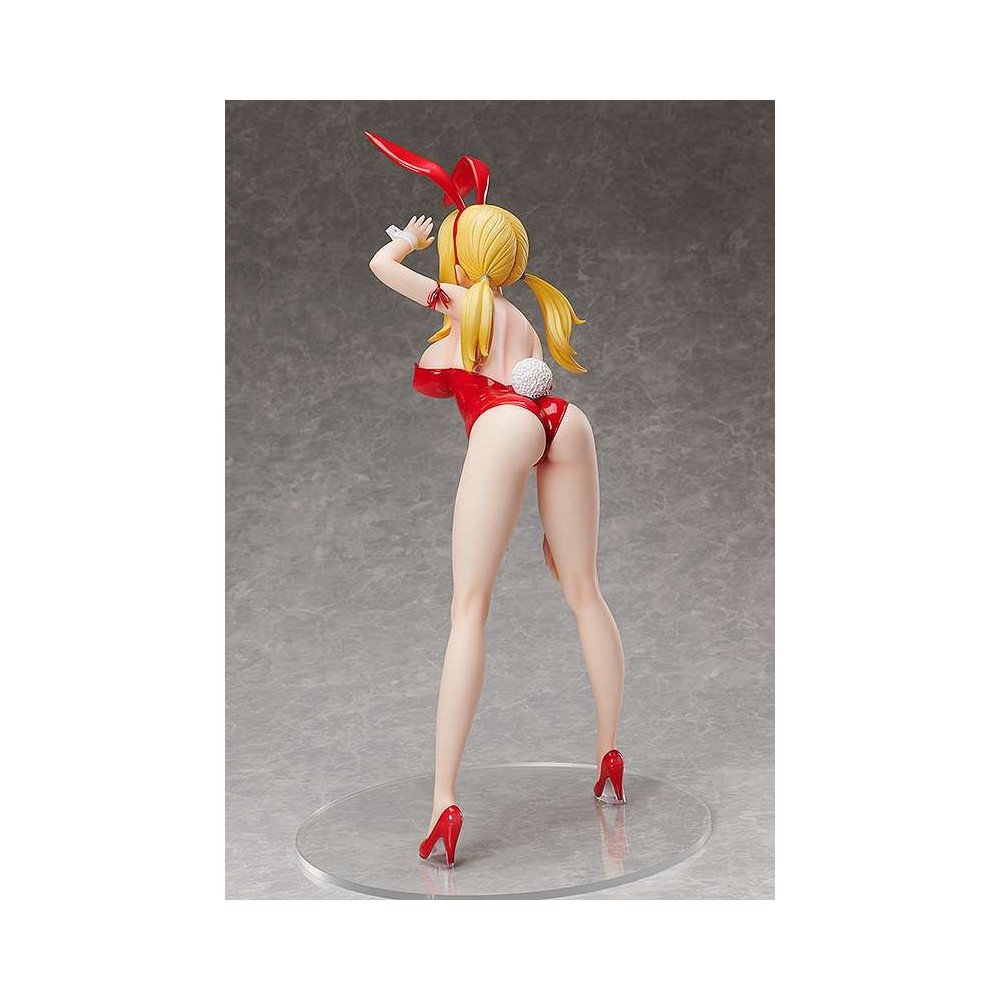 FREEING FAIRY TAIL LUCY BARE LEG BUNNY 1/4 STATUE FIGURE