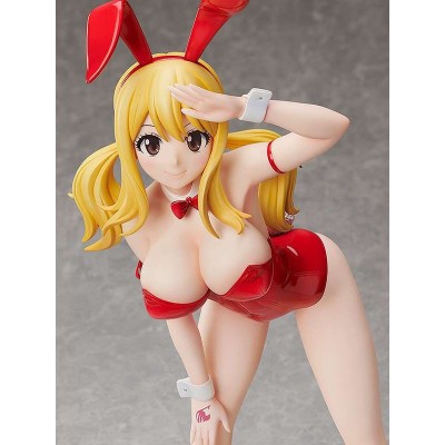 FAIRY TAIL LUCY BARE LEG BUNNY 1/4 STATUA FIGURE FREEING