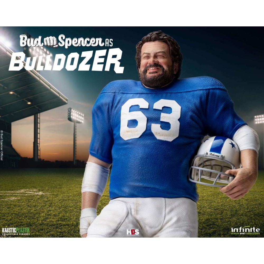 BUD SPENCER BULLDOZER STATUA 35 CM RESINA FIGURE INFINITE STATUE