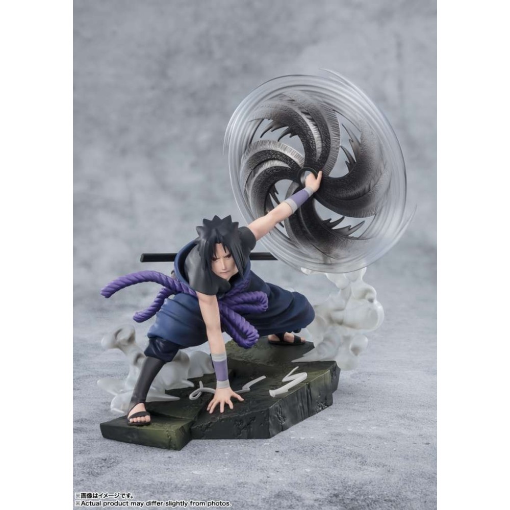 BANDAI NARUTO SASUKE UCHIHA LIGHT AND DARK EXTRA BATTLE FIGUARTS ZERO STATUE FIGURE