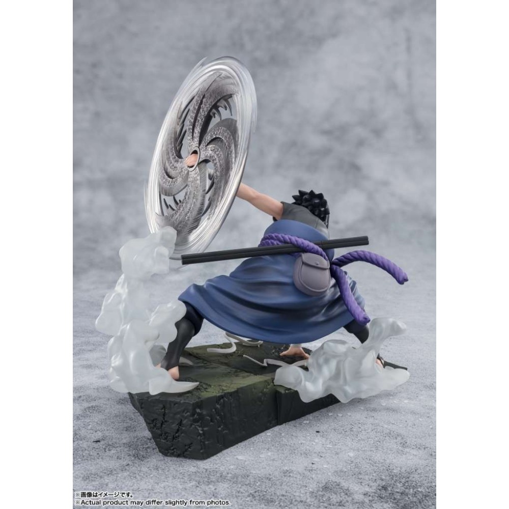 BANDAI NARUTO SASUKE UCHIHA LIGHT AND DARK EXTRA BATTLE FIGUARTS ZERO STATUE FIGURE