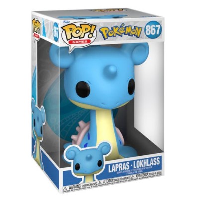 FUNKO POP! POKEMON LAPRAS JUMBO SIZED VINYL FIGURE FUNKO