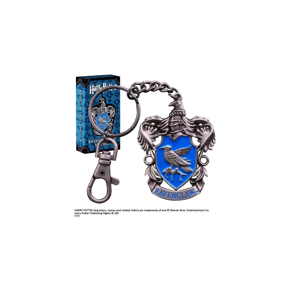 HARRY POTTER RAVENCLAW CREST METAL KEYCHAIN PORTACHIAVI IN METALLO NOBLE COLLECTIONS