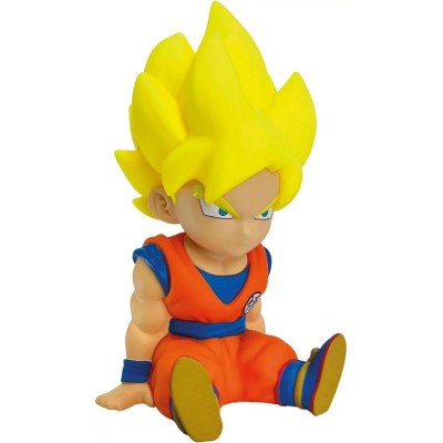 DRAGONBALL DRAGON BALL BANK SON GOKU SUPER SAIYAN FIGURE SALVADANAIO PLASTOY