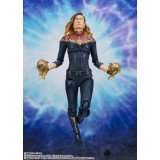 THE MARVELS CAPTAIN MARVEL S.H. FIGUARTS ACTION FIGURE BANDAI