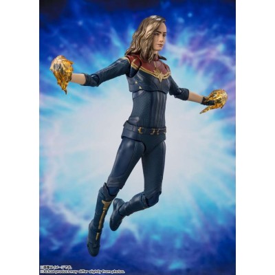 THE MARVELS CAPTAIN MARVEL S.H. FIGUARTS ACTION FIGURE BANDAI