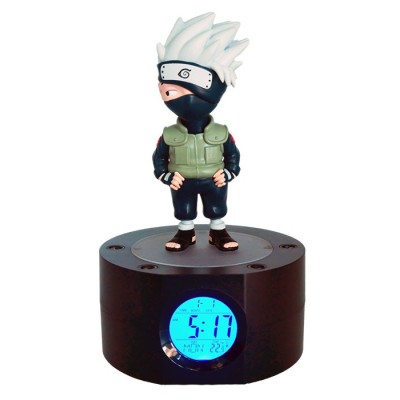 TEKNOFUN NARUTO SHIPPUDEN KAKASHI LIGHT UP ALARM CLOCK