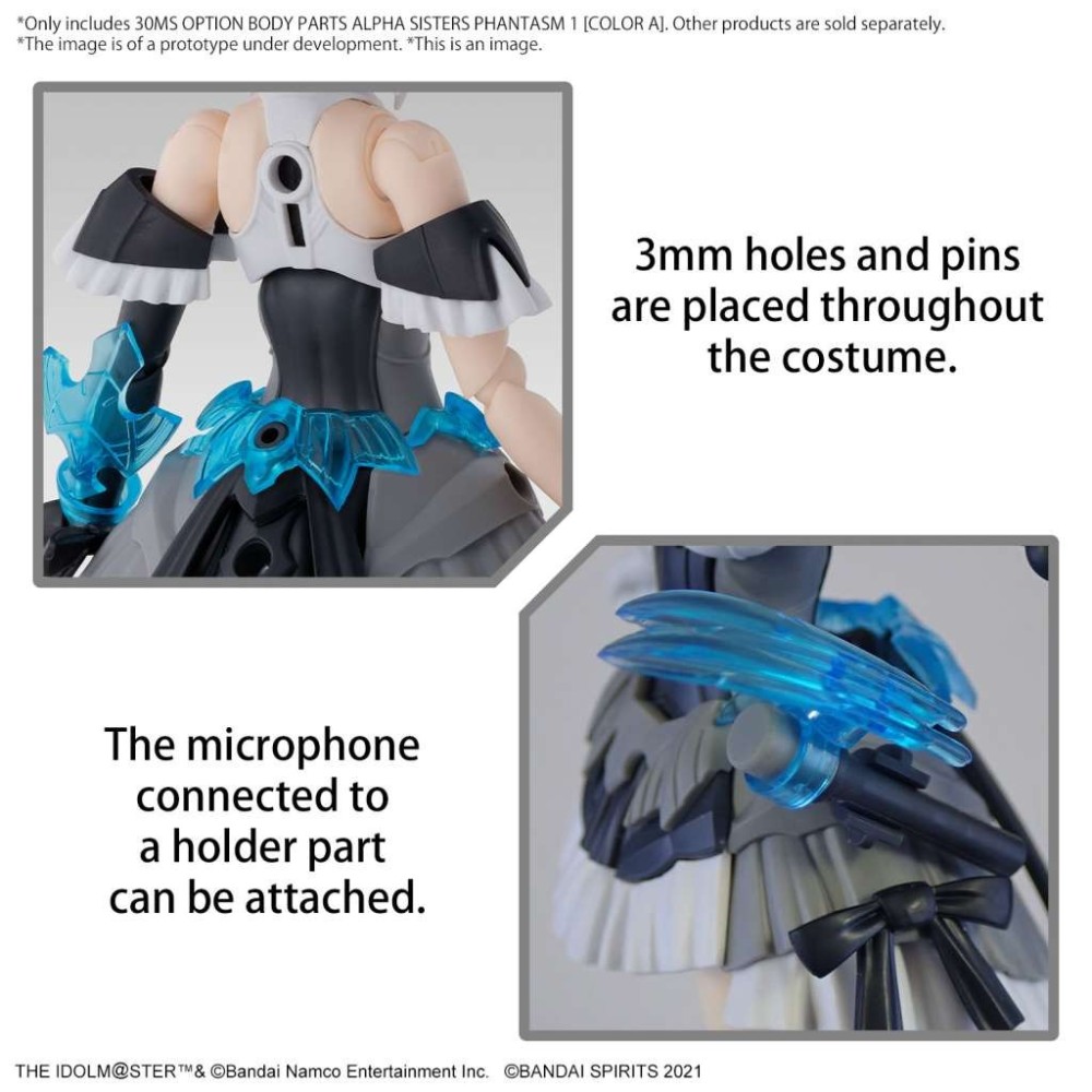 BANDAI 30MS OPTION BODY PARTS ALPHA SISTERS PHANTASM 1 PER MODEL KIT