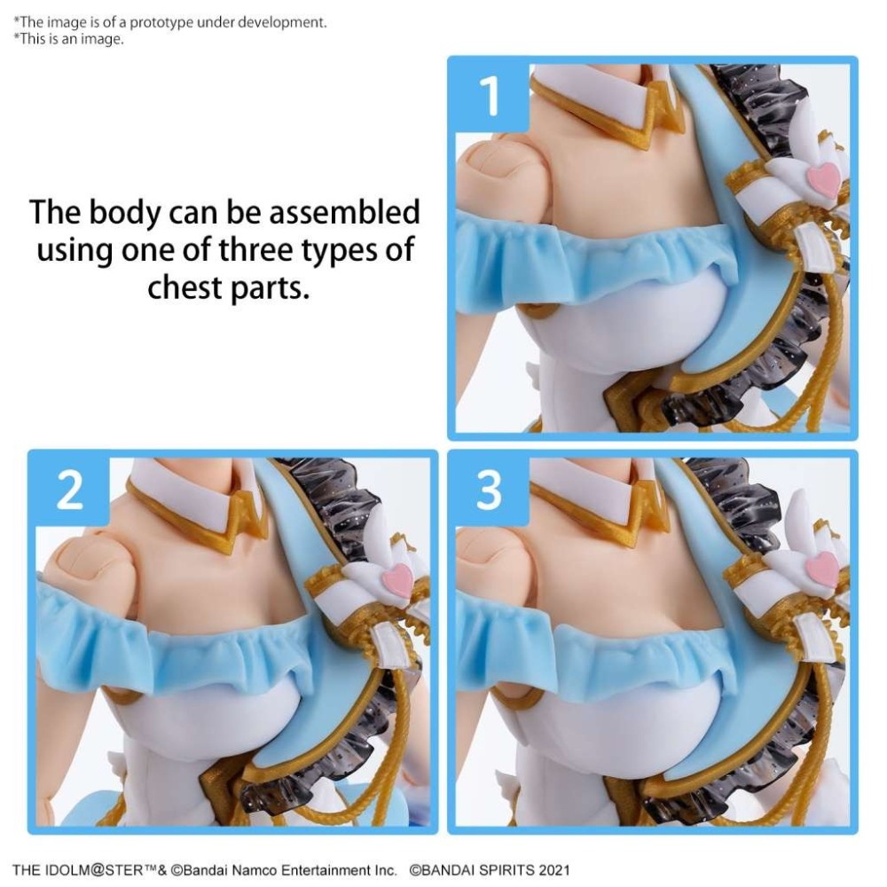 BANDAI 30MS OPTION BODY PARTS BEYOND THE BLUE SKY 1 PER MODEL KIT