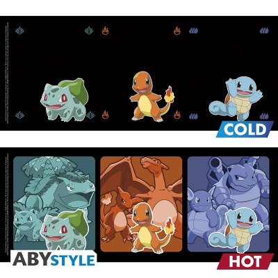 ABYSTYLE POKEMON STARTERS EVOLUTIONS HEAT CHANGE MUG