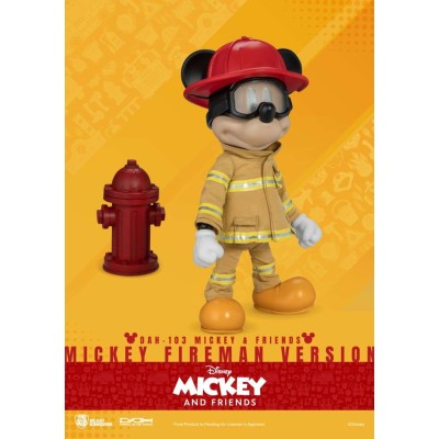 DISNEY MICKEY AND FRIENDS FIREMAN DAH-103 ACTION FIGURE BEAST KINGDOM