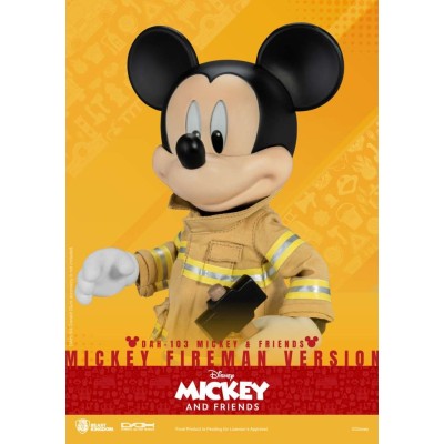 DISNEY MICKEY AND FRIENDS FIREMAN DAH-103 ACTION FIGURE BEAST KINGDOM