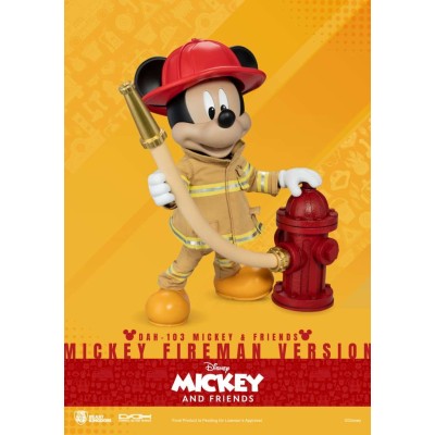 DISNEY MICKEY AND FRIENDS FIREMAN DAH-103 ACTION FIGURE BEAST KINGDOM