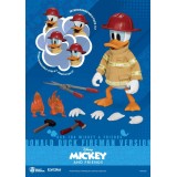 BEAST KINGDOM DISNEY MICKEY AND FRIENDS DONALD DUCK FIREMAN DAH-104 ACTION FIGURE