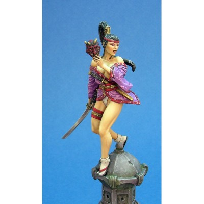 KABUKI SHINOMI RESIN FIGURE MINI STATUE MODEL KIT