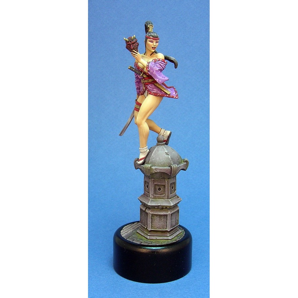 KABUKI SHINOMI RESIN FIGURE MINI STATUE MODEL KIT