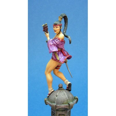 KABUKI SHINOMI RESIN FIGURE MINI STATUE MODEL KIT