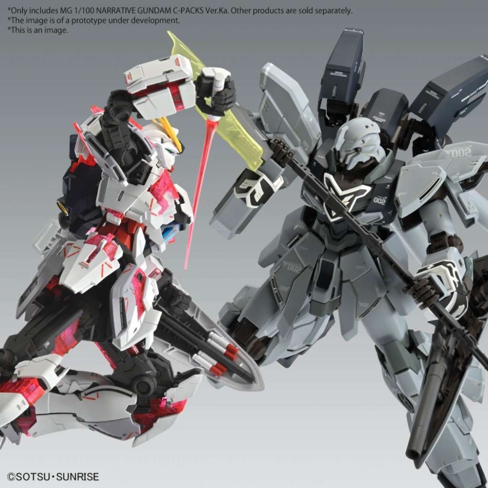 BANDAI MASTER GRADE MG GUNDAM NARRATIVE C-PACKS VER KA 1/100 MODEL KIT