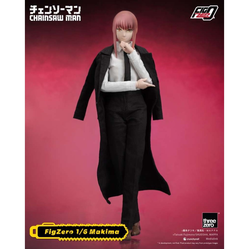 THREEZERO CHAINSAW MAN FIGZERO 1/6 MAKIMA ACTION FIGURE