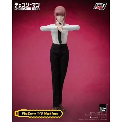 THREEZERO CHAINSAW MAN FIGZERO 1/6 MAKIMA ACTION FIGURE