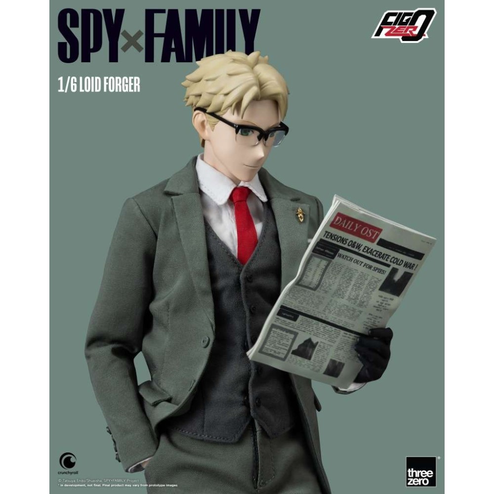 SPY X FAMILY LOID FORGER FIGZERO ACTION FIGURE THREEZERO