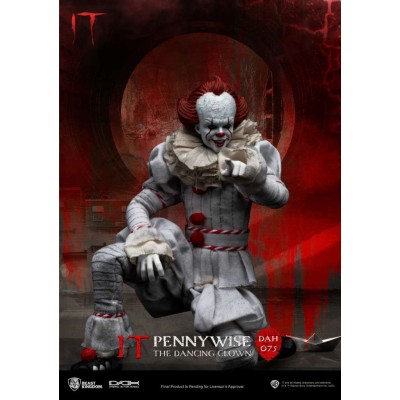 IT PENNYWISE THE DANCING CLOWN DAH-075 ACTION FIGURE BEAST KINGDOM
