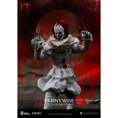 IT PENNYWISE THE DANCING CLOWN DAH-075 ACTION FIGURE BEAST KINGDOM