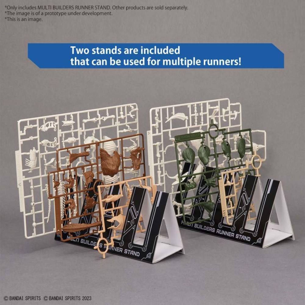 BANDAI MULTI BUILDERS RUNNER STAND PER MODEL KIT