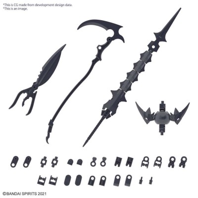 BANDAI 30MS OPTION PARTS SET 10 REAPER ARMOR MODEL KIT