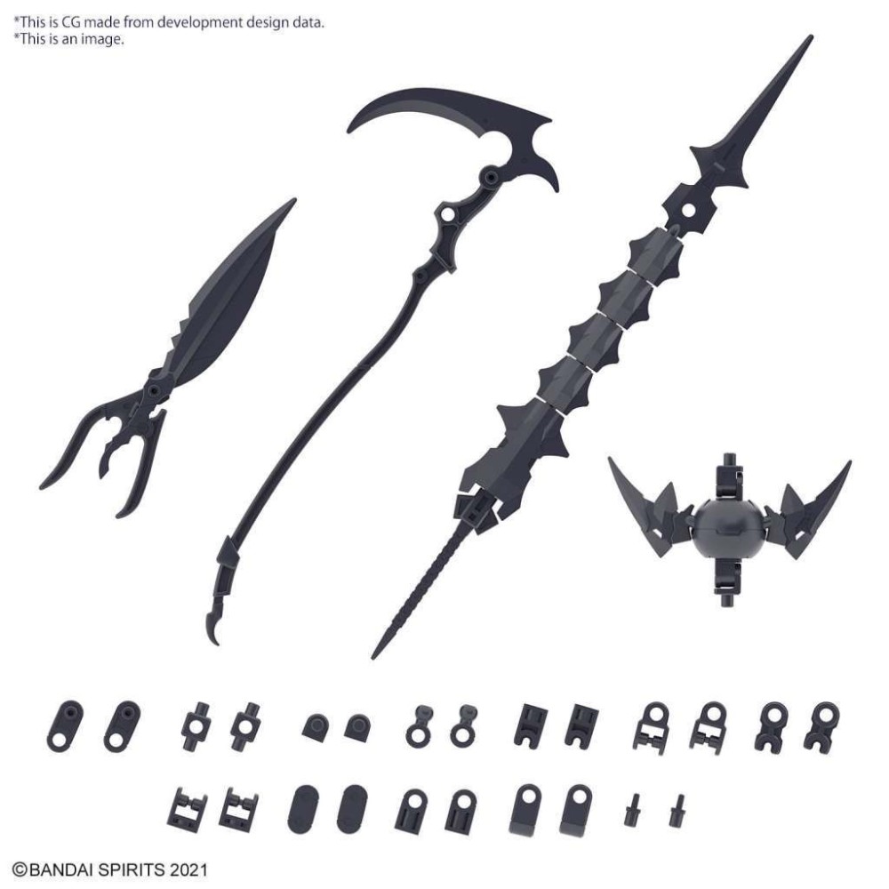 BANDAI 30MS OPTION PARTS SET 10 REAPER ARMOR MODEL KIT