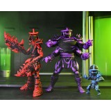 TEENAGE MUTANT NINJA TURTLES SHREDDER CLONES BOX SET ACTION FIGURE NECA