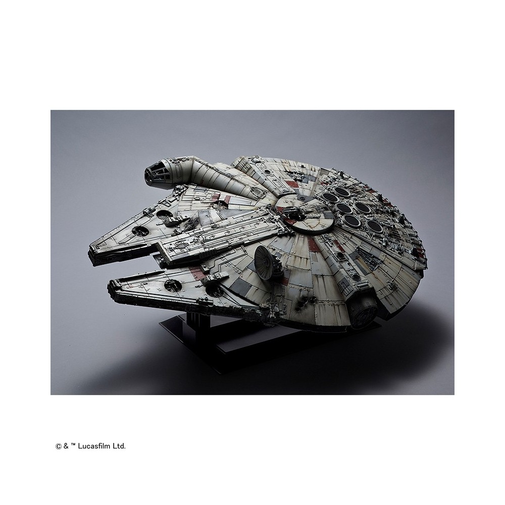 STAR WARS MILLENNIUM FALCON PERFECT GRADE 1/72 MODEL KIT 47CM FIGURE BANDAI