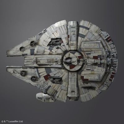 STAR WARS MILLENNIUM FALCON PERFECT GRADE 1/72 MODEL KIT 47CM FIGURE BANDAI