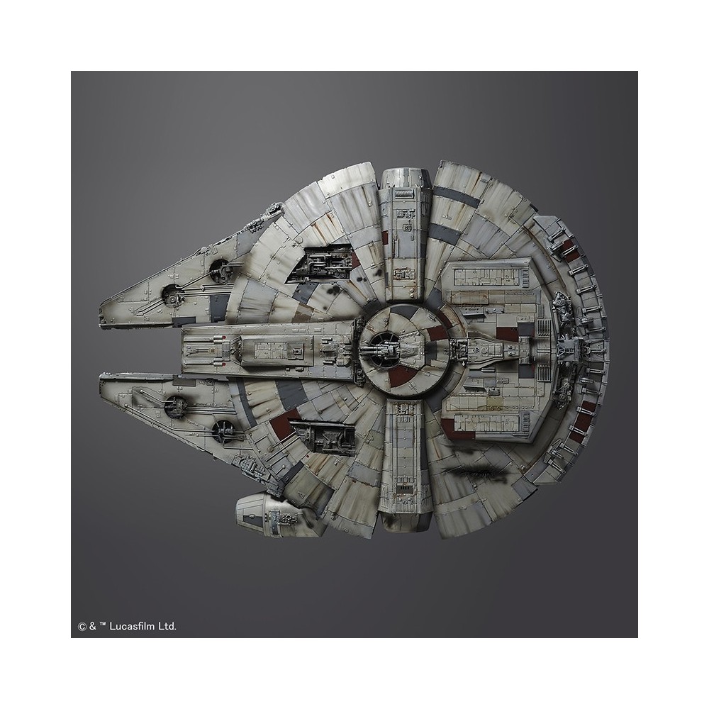 STAR WARS MILLENNIUM FALCON PERFECT GRADE 1/72 MODEL KIT 47CM FIGURE BANDAI
