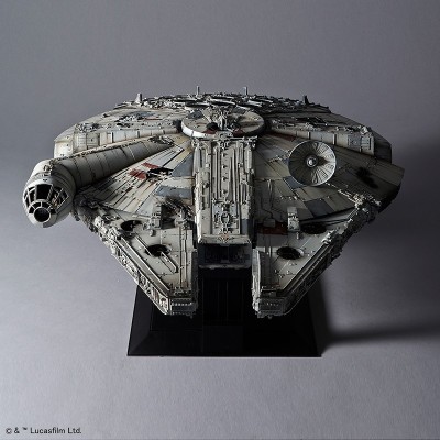 STAR WARS MILLENNIUM FALCON PERFECT GRADE 1/72 MODEL KIT 47CM FIGURE BANDAI