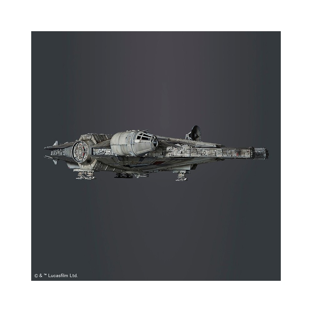 STAR WARS MILLENNIUM FALCON PERFECT GRADE 1/72 MODEL KIT 47CM FIGURE BANDAI