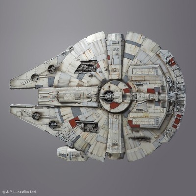 STAR WARS MILLENNIUM FALCON PERFECT GRADE 1/72 MODEL KIT 47CM FIGURE BANDAI
