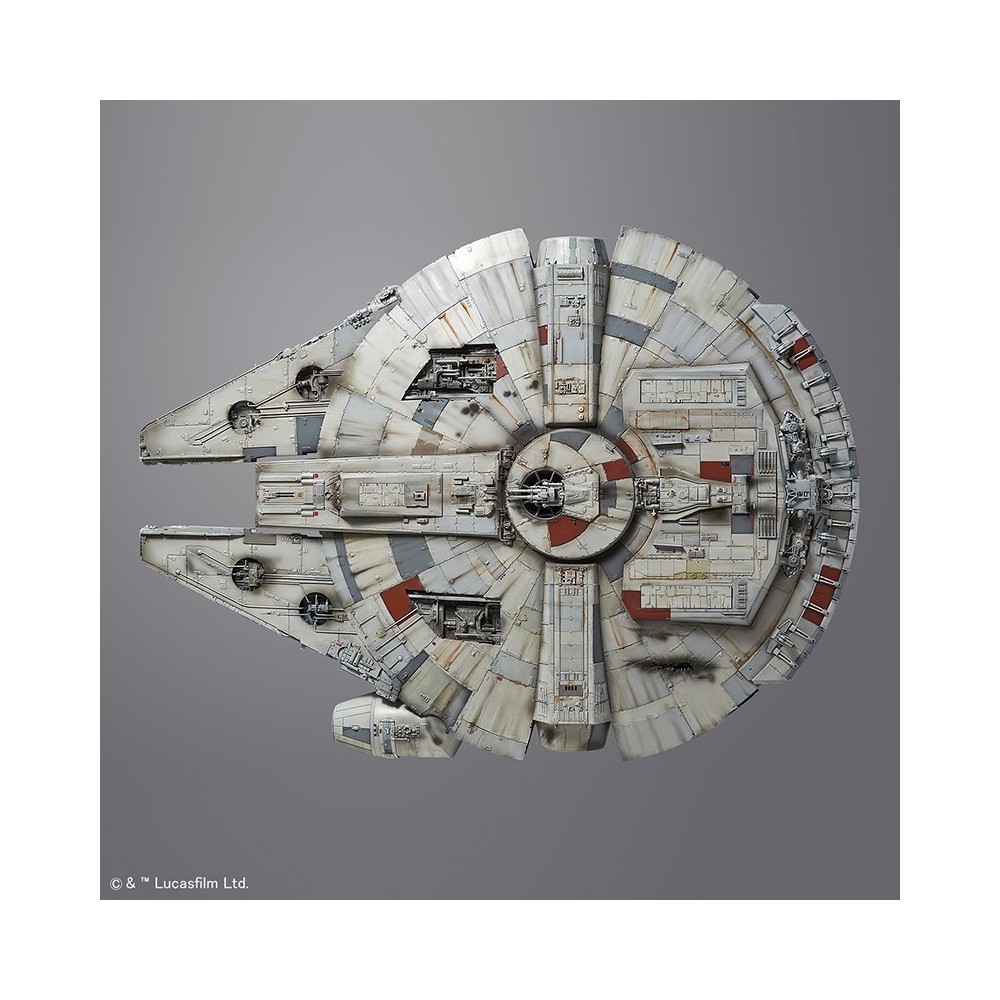 STAR WARS MILLENNIUM FALCON PERFECT GRADE 1/72 MODEL KIT 47CM FIGURE BANDAI