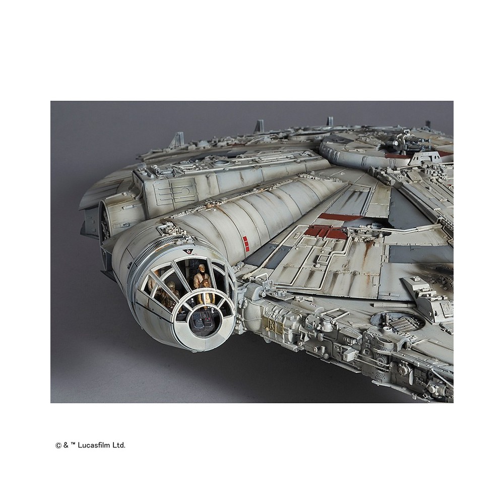 STAR WARS MILLENNIUM FALCON PERFECT GRADE 1/72 MODEL KIT 47CM FIGURE BANDAI