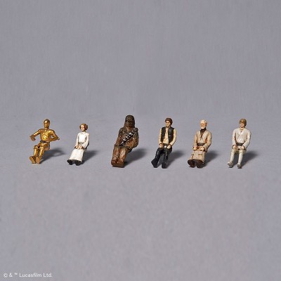 STAR WARS MILLENNIUM FALCON PERFECT GRADE 1/72 MODEL KIT 47CM FIGURE BANDAI