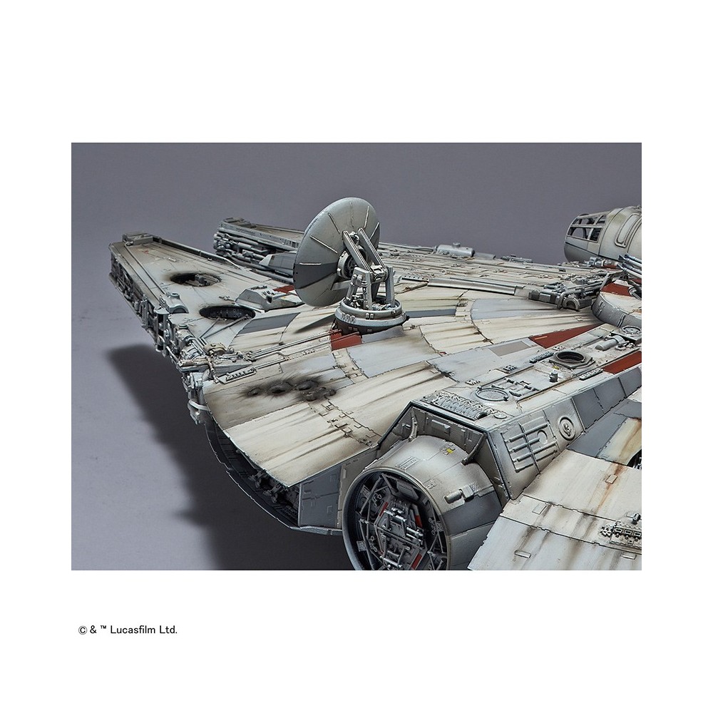 STAR WARS MILLENNIUM FALCON PERFECT GRADE 1/72 MODEL KIT 47CM FIGURE BANDAI