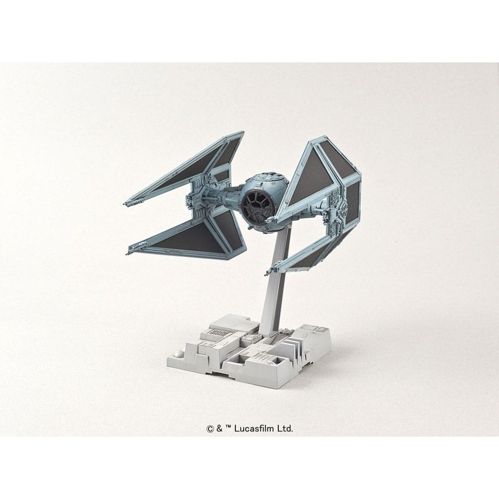 BANDAI STAR WARS TIE INTERCEPTOR 1/72 MODEL KIT FIGURE