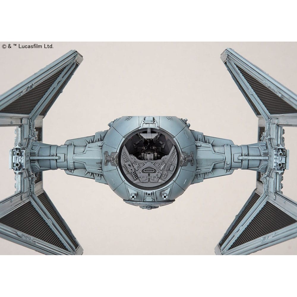 BANDAI STAR WARS TIE INTERCEPTOR 1/72 MODEL KIT FIGURE