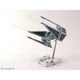 BANDAI STAR WARS TIE INTERCEPTOR 1/72 MODEL KIT FIGURE