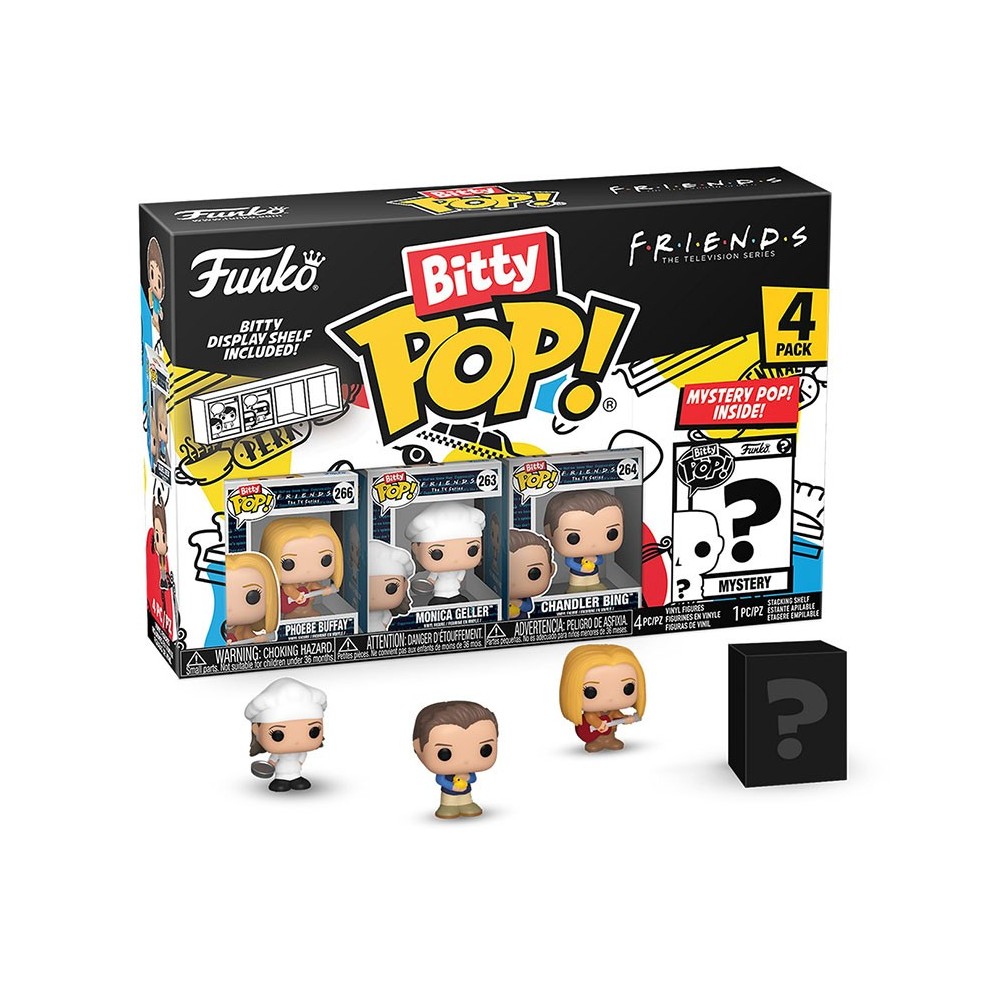 FUNKO FUNKO BITTY POP! FRIENDS 4 PACK PHOEBE VINYL MINI FIGURE