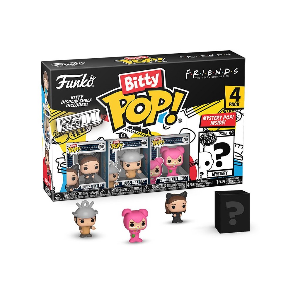 FUNKO FUNKO BITTY POP! FRIENDS 4 PACK MONICA CATWOMAN VINYL MINI FIGURE