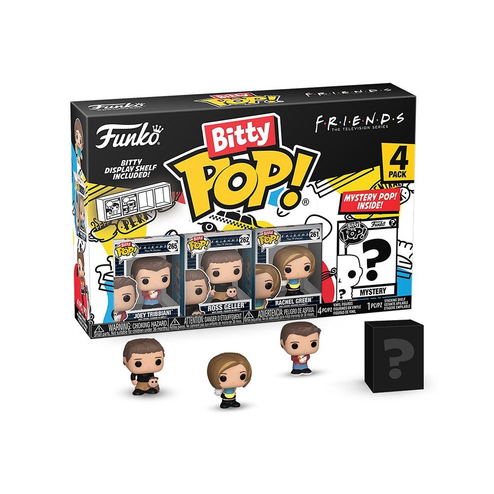 FUNKO FUNKO BITTY POP! FRIENDS 4 PACK JOEY VINYL MINI FIGURE