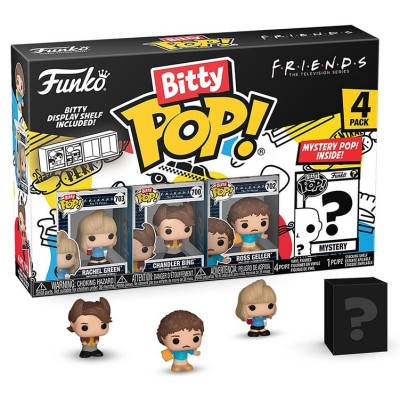 FUNKO FUNKO BITTY POP! FRIENDS 4 PACK RACHEL 80'S VINYL MINI FIGURE