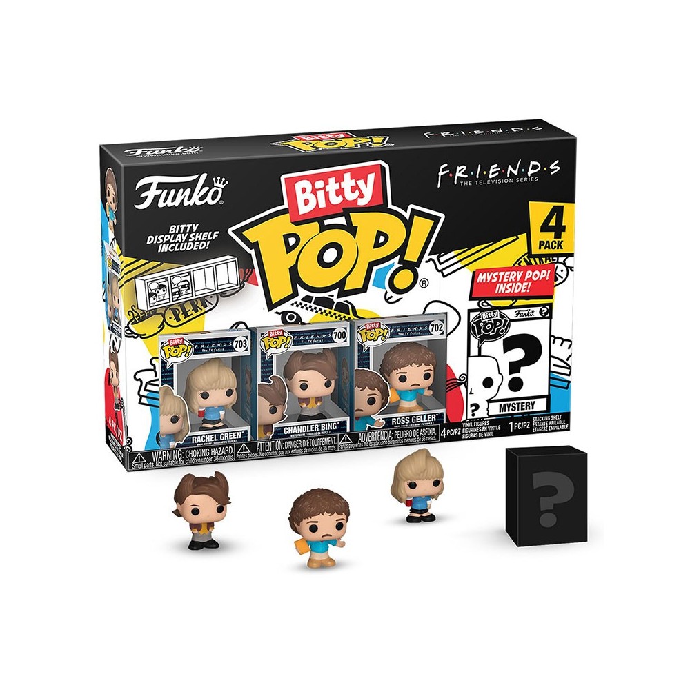 FUNKO FUNKO BITTY POP! FRIENDS 4 PACK RACHEL 80'S VINYL MINI FIGURE