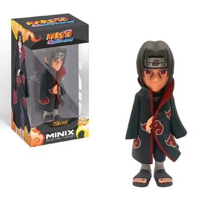 NOBLE COLLECTIONS NARUTO SHIPPUDEN ITACHI MINIX COLLECTIBLE FIGURINE FIGURE